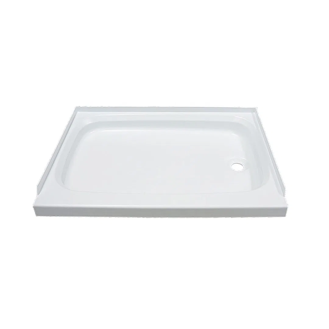 210375 – LIPPERT COMP Shower Pan, Rectangular 24 Inch Length x 36 Inch Width x 5 Inch Depth With Threshold White ABS
